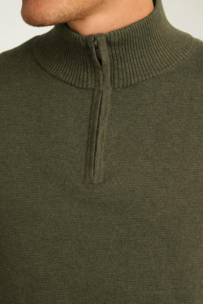 Bonobos Washable Cotton Cashmere Quarter Zip