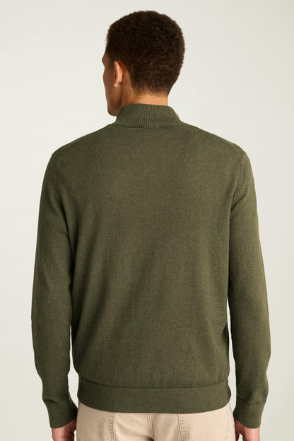 Bonobos Washable Cotton Cashmere Quarter Zip
