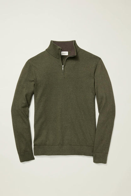 Bonobos Washable Cotton Cashmere Quarter Zip
