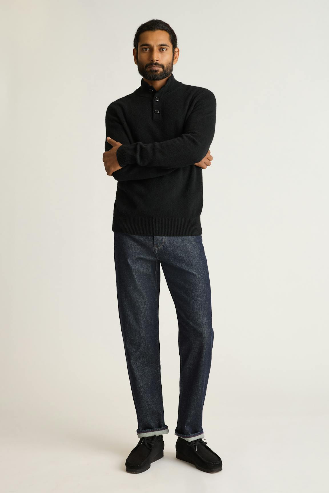 Bonobos Italian Cashmere Mock Neck Sweater