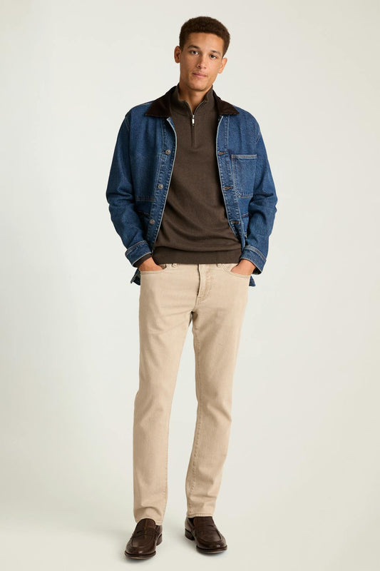 Bonobos Washable Cotton Cashmere Quarter Zip