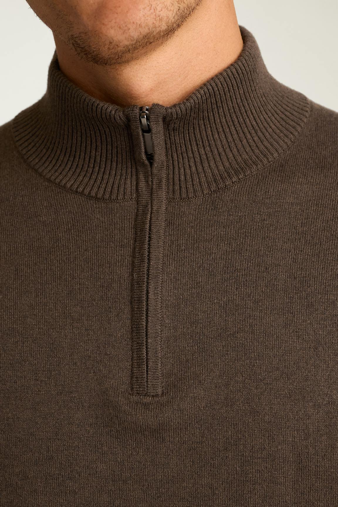 Bonobos Washable Cotton Cashmere Quarter Zip