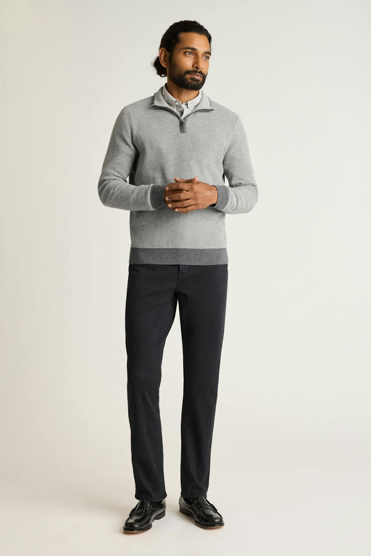 Bonobos Washable Cotton Cashmere Quarter Zip
