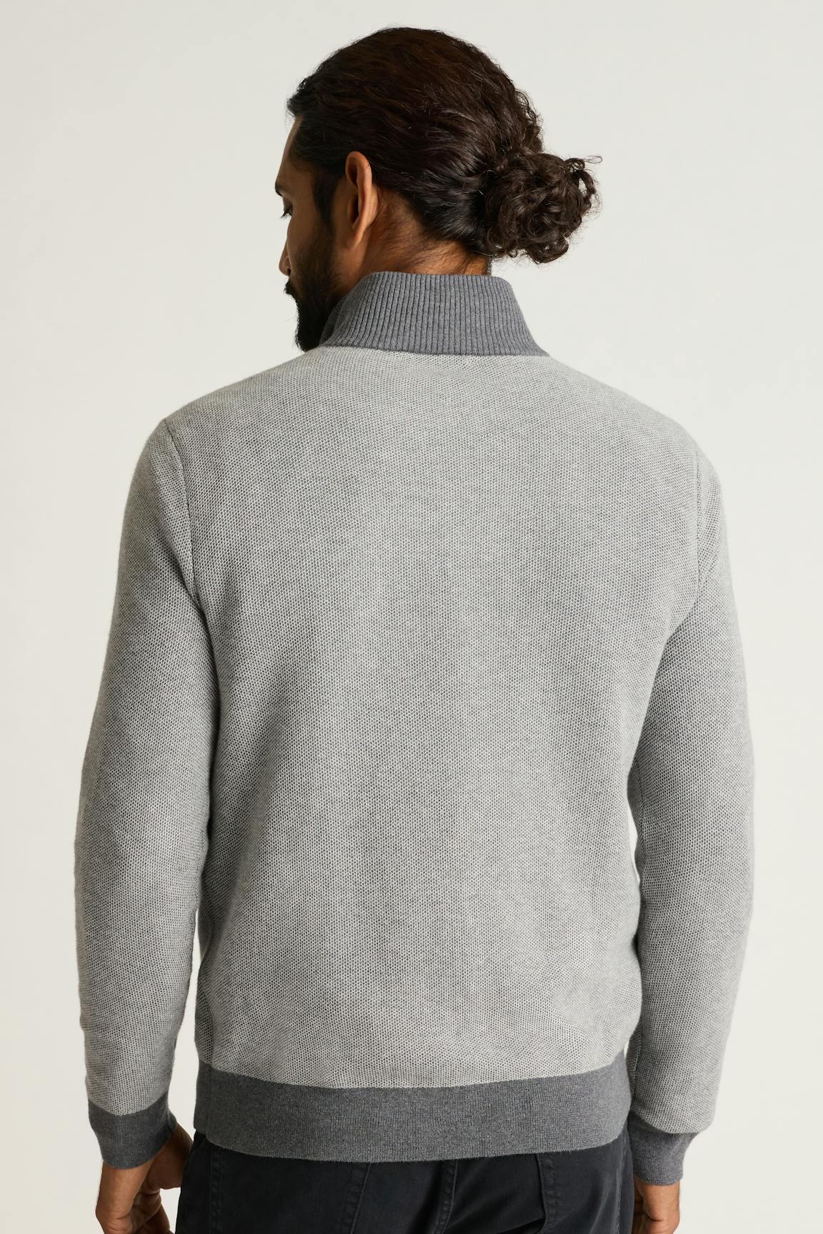 Bonobos Washable Cotton Cashmere Quarter Zip