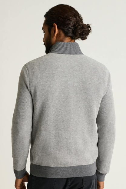 Bonobos Washable Cotton Cashmere Quarter Zip