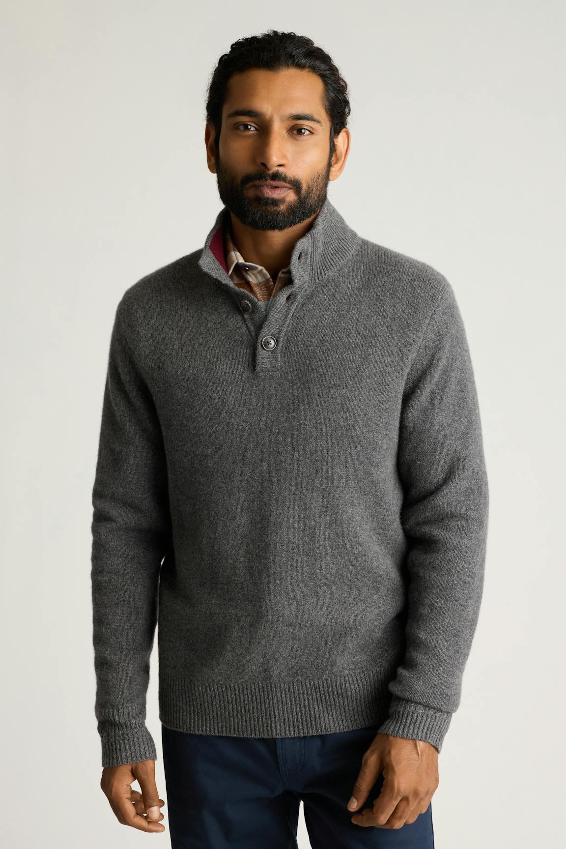 Bonobos Italian Cashmere Mock Neck Sweater