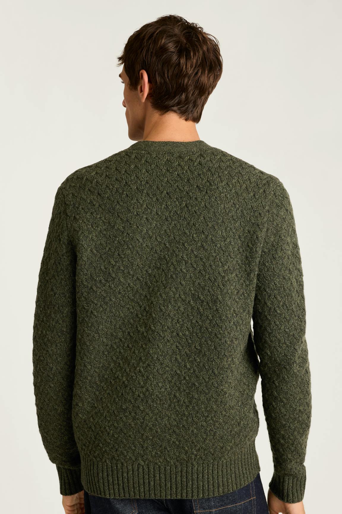 Bonobos Merino Blend Cable Cardigan
