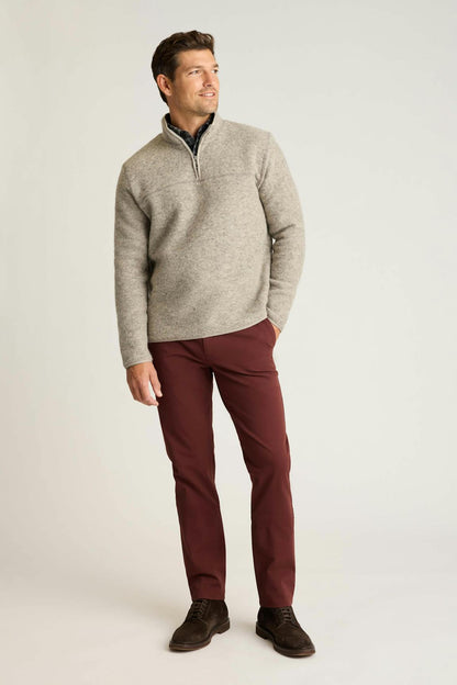 Bonobos Italian Wool Fleece Quarter Zip