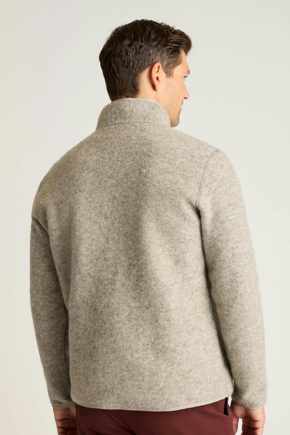 Bonobos Italian Wool Fleece Quarter Zip