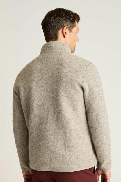 Bonobos Italian Wool Fleece Quarter Zip