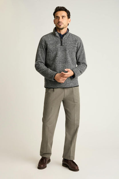 Bonobos Italian Wool Fleece Quarter Zip