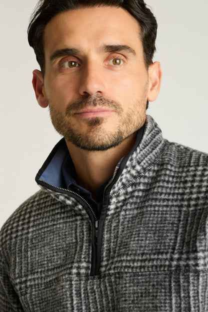 Bonobos Italian Wool Fleece Quarter Zip