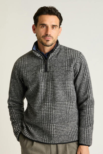 Bonobos Italian Wool Fleece Quarter Zip