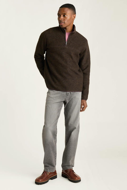 Bonobos Italian Wool Fleece Quarter Zip