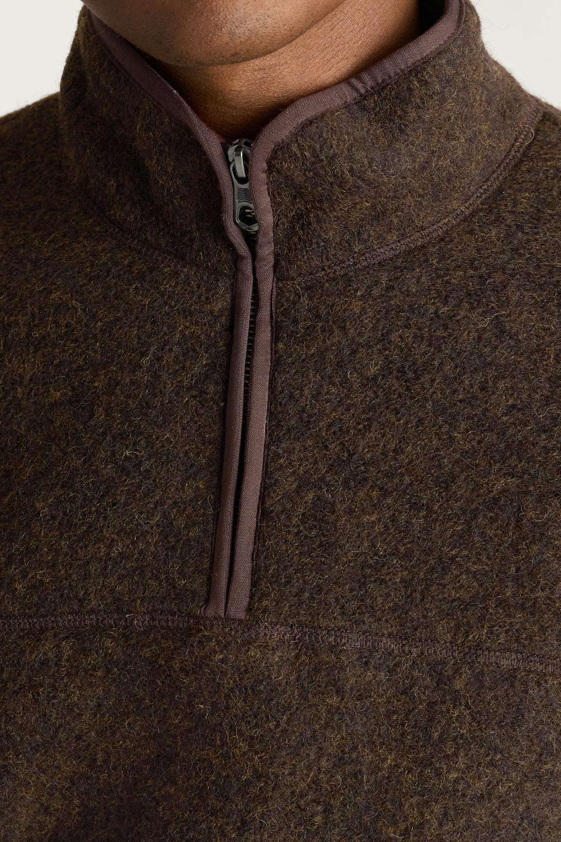 Bonobos Italian Wool Fleece Quarter Zip