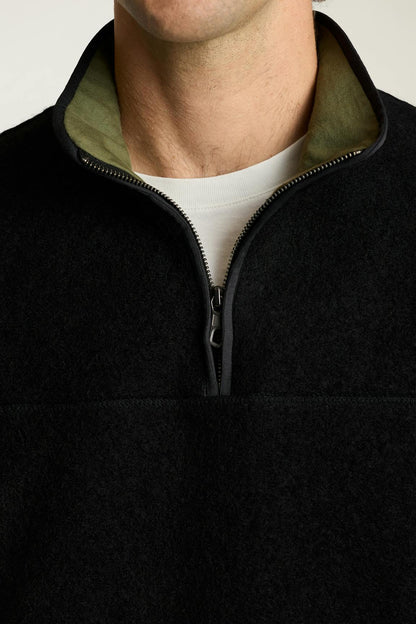 Bonobos Italian Wool Fleece Quarter Zip