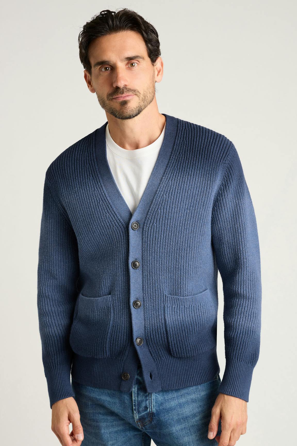 Bonobos Cotton Cashmere Dip Dye Cardigan