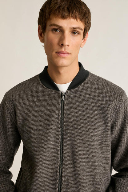 Bonobos Wool Blend Sweater Bomber