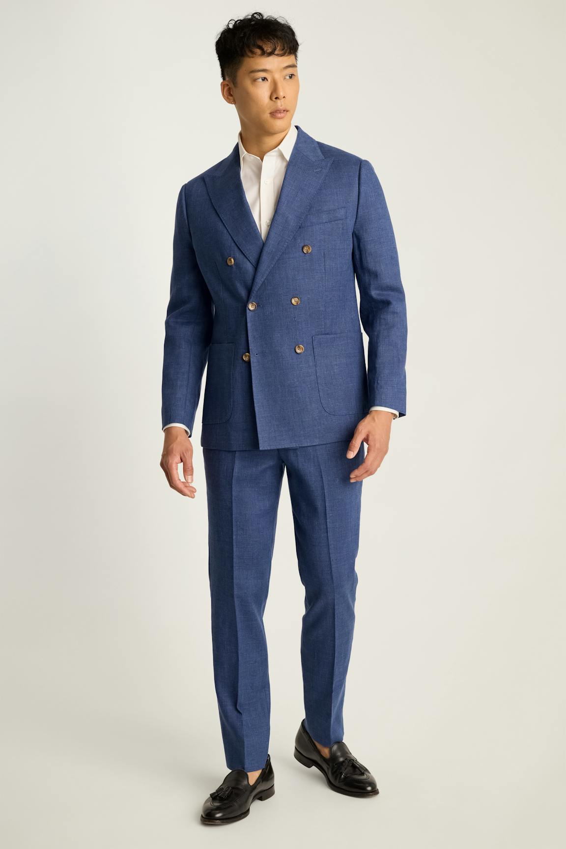 Bonobos Jetsetter Italian Linen Double Breasted Blazer