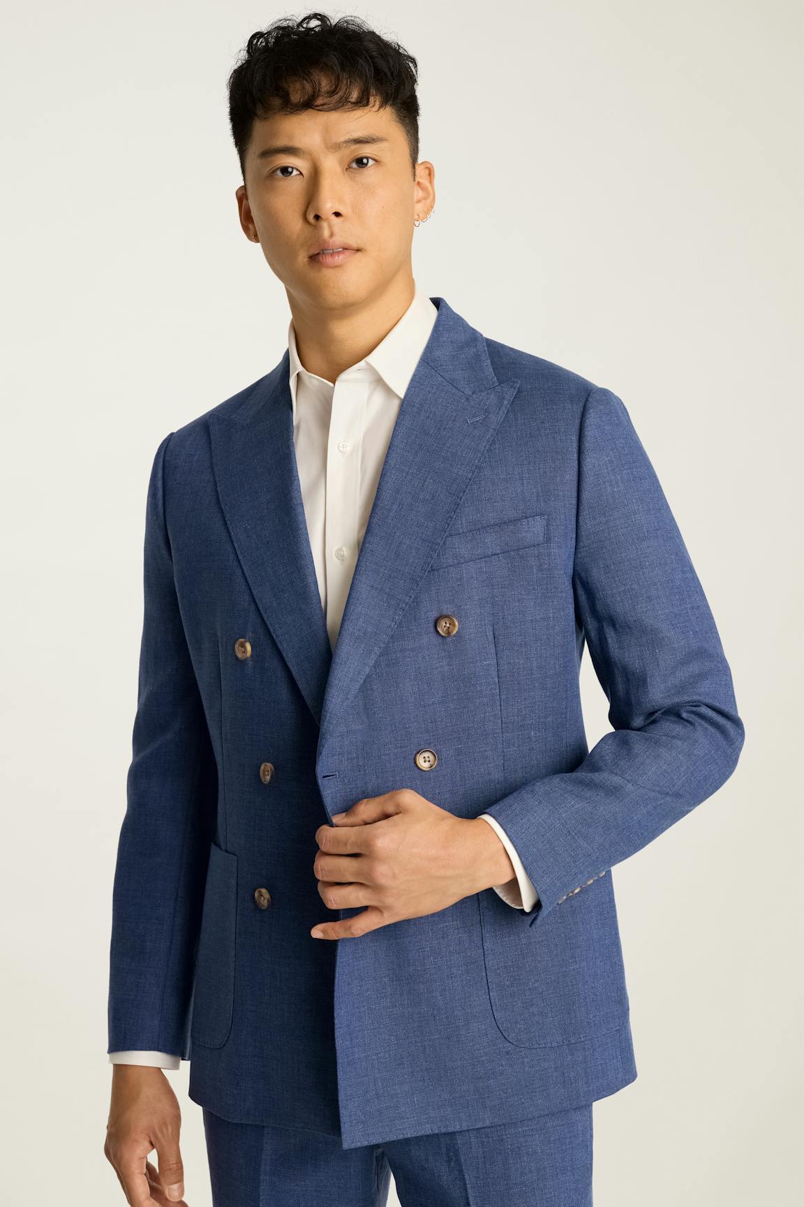 Bonobos Jetsetter Italian Linen Double Breasted Blazer