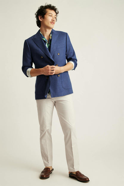 Bonobos Jetsetter Italian Linen Double Breasted Blazer