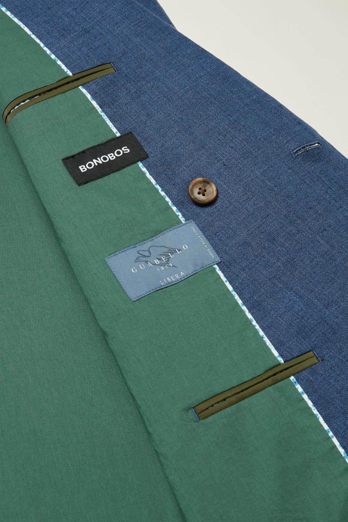 Bonobos Jetsetter Italian Linen Double Breasted Blazer