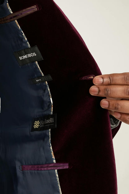Bonobos Jetsetter Italian Velvet Blazer