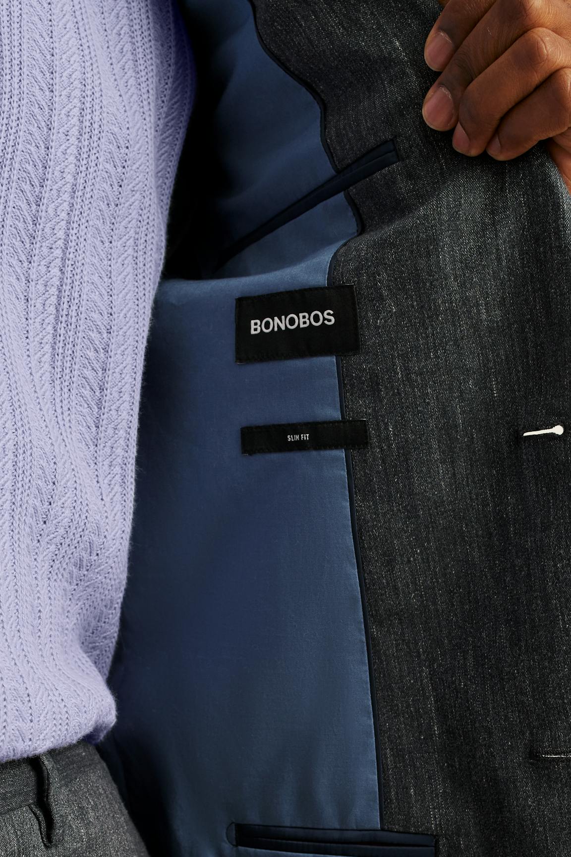 Bonobos Italian Stretch Linen Suit Jacket