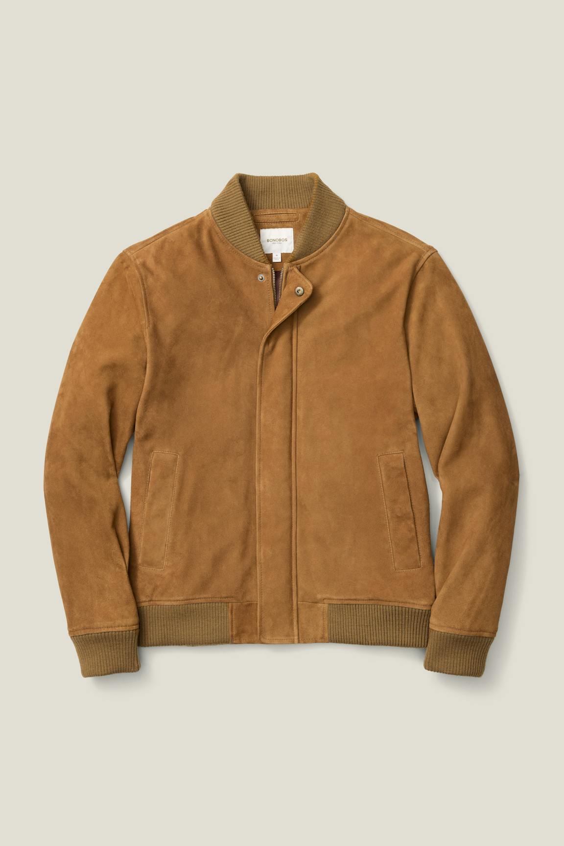 Bonobos The Suede Bomber Jacket