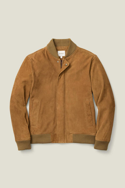 Bonobos The Suede Bomber Jacket