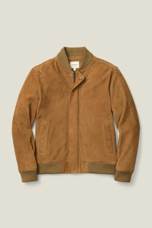 Bonobos The Suede Bomber Jacket