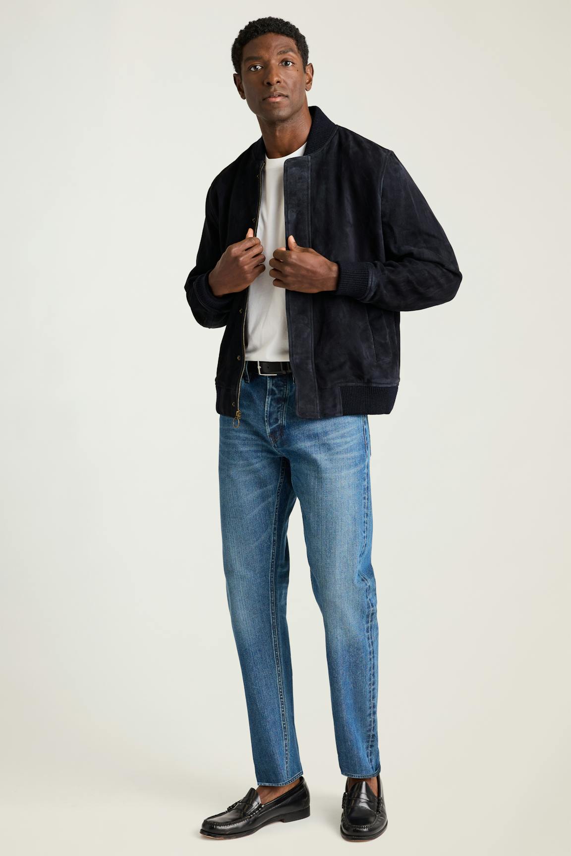 Bonobos The Suede Bomber Jacket