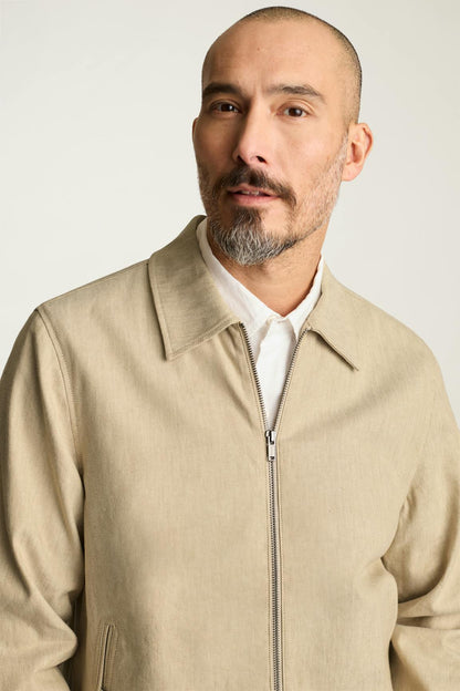 Bonobos Aviator Linen Cotton Bomber