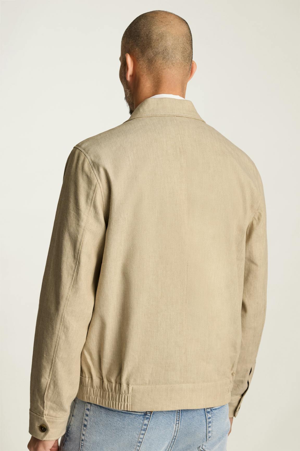 Bonobos Aviator Linen Cotton Bomber