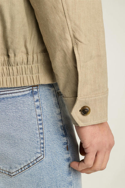 Bonobos Aviator Linen Cotton Bomber